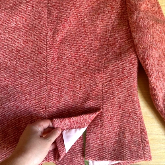 Early J.Crew Wool Blend Robert Noble Jacket Size 12 - Picture 8 of 9